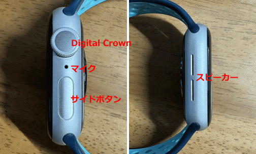 Apple Watchの2つのボタン